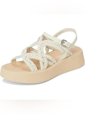 dolce vita gatsby sandals in cream leather